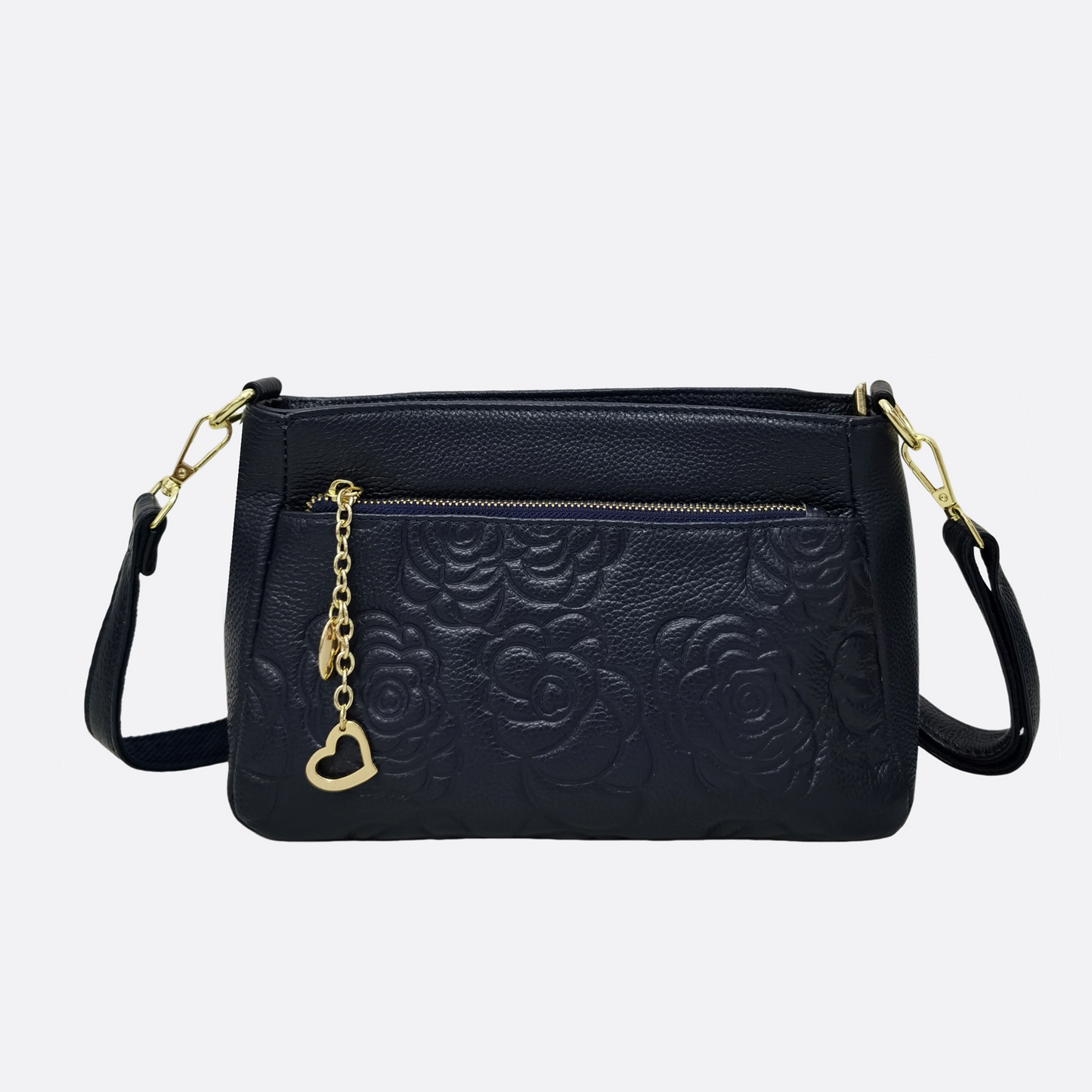 Women's genuine cowhide leather handbag Sternite Floral V2 design