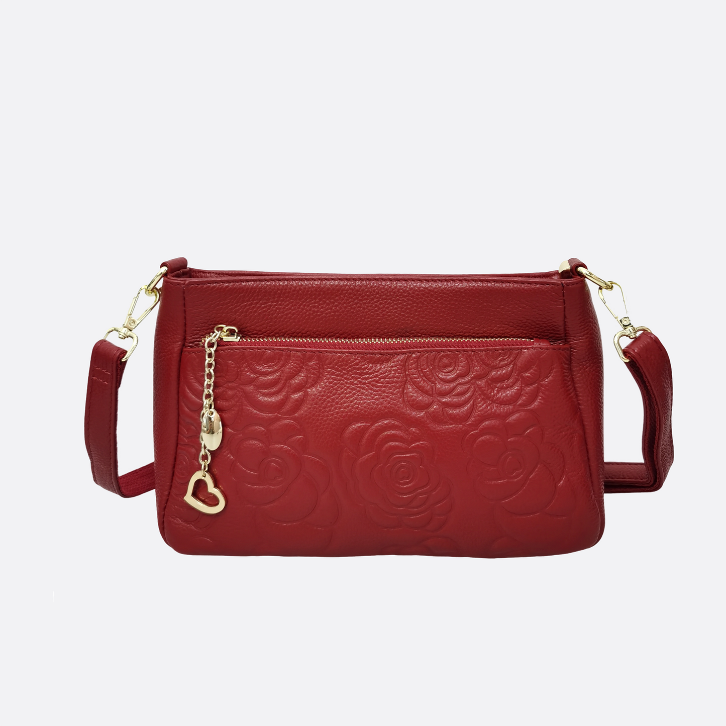 Women's genuine cowhide leather handbag Sternite Floral V2 design