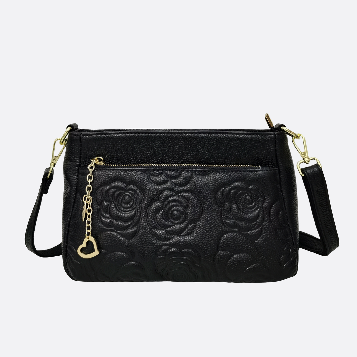 Women's genuine cowhide leather handbag Sternite Floral V2 design