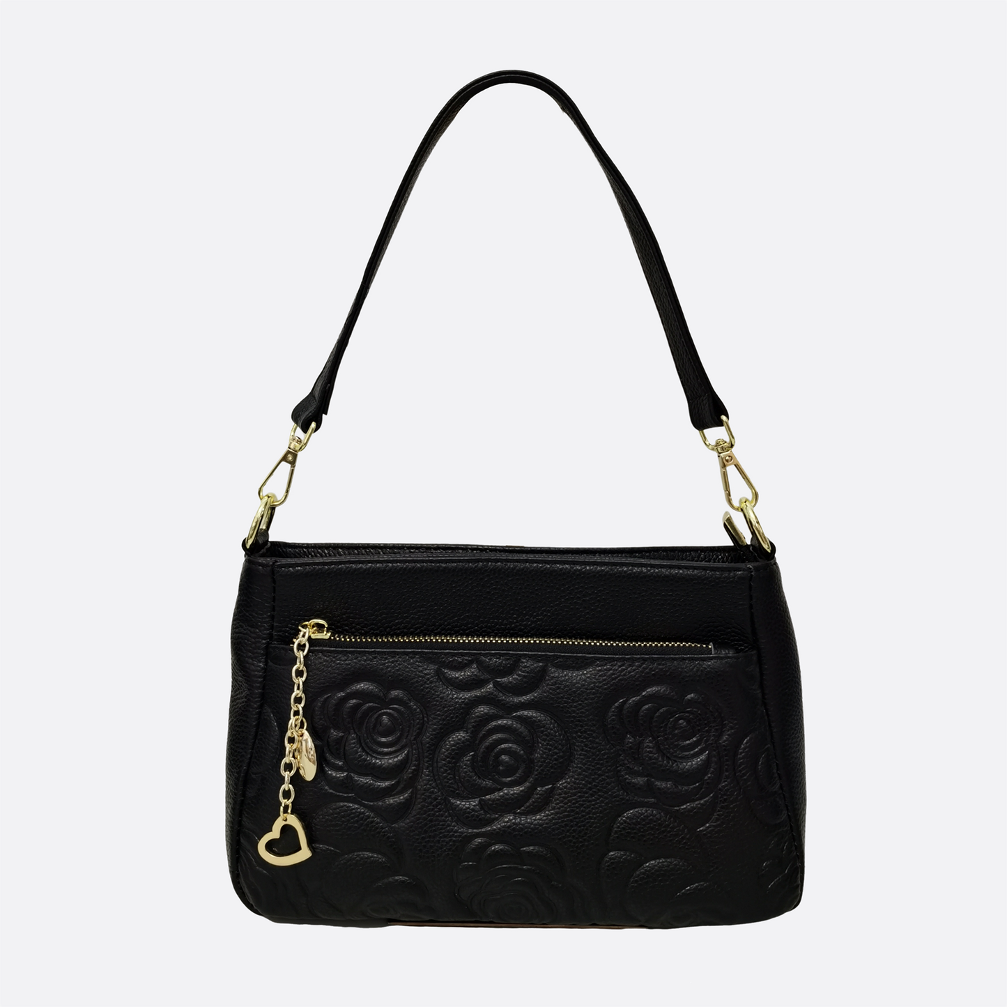 Women's genuine cowhide leather handbag Sternite Floral V2 design