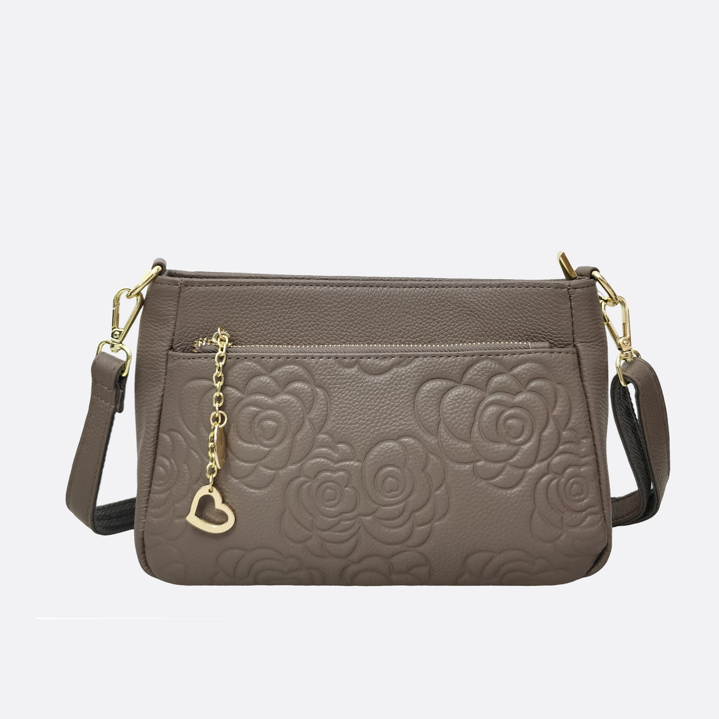 Women's genuine cowhide leather handbag Sternite Floral V2 design