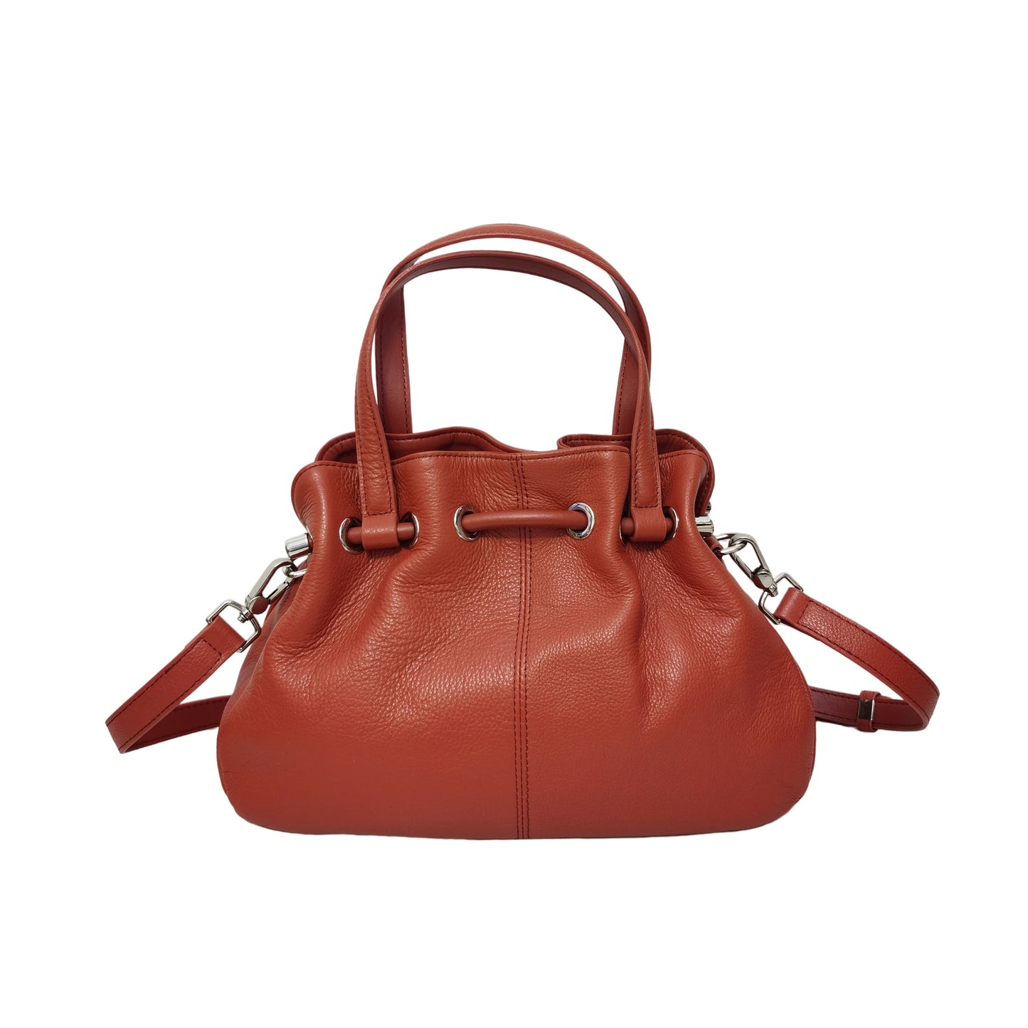 Women's genuine cowhide leather handbag Fuku design