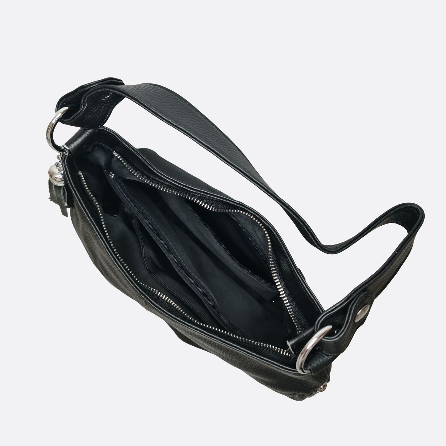 Women's genuine cowhide leather handbag Bora design