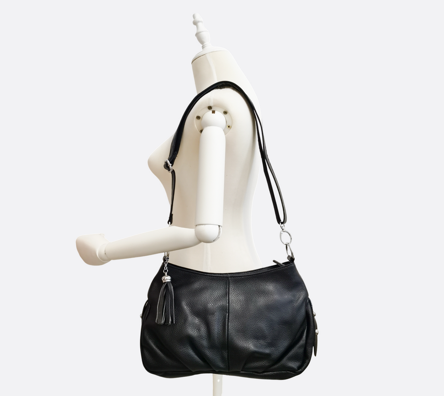 Women's genuine cowhide leather handbag Bora design