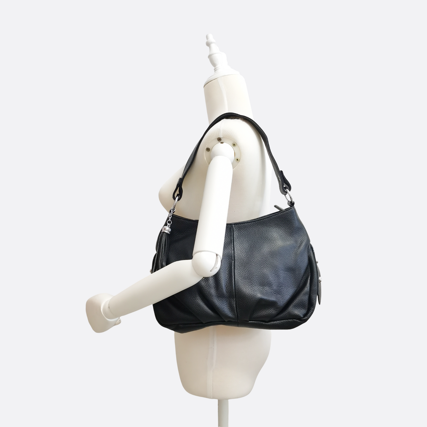 Women's genuine cowhide leather handbag Bora design