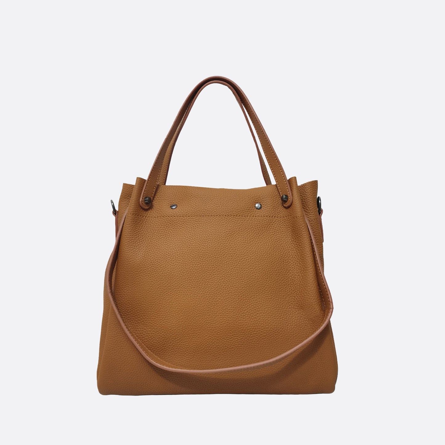 Women's genuine cowhide leather handbag Barbara design