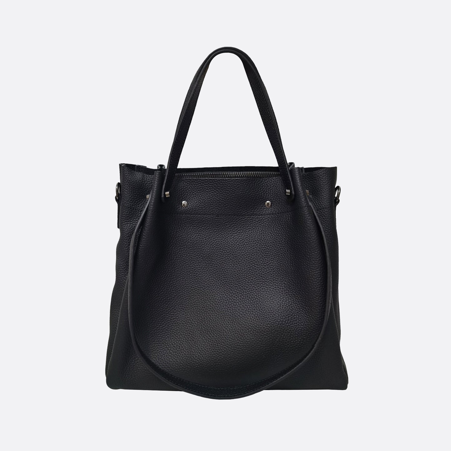 Women's genuine cowhide leather handbag Barbara design