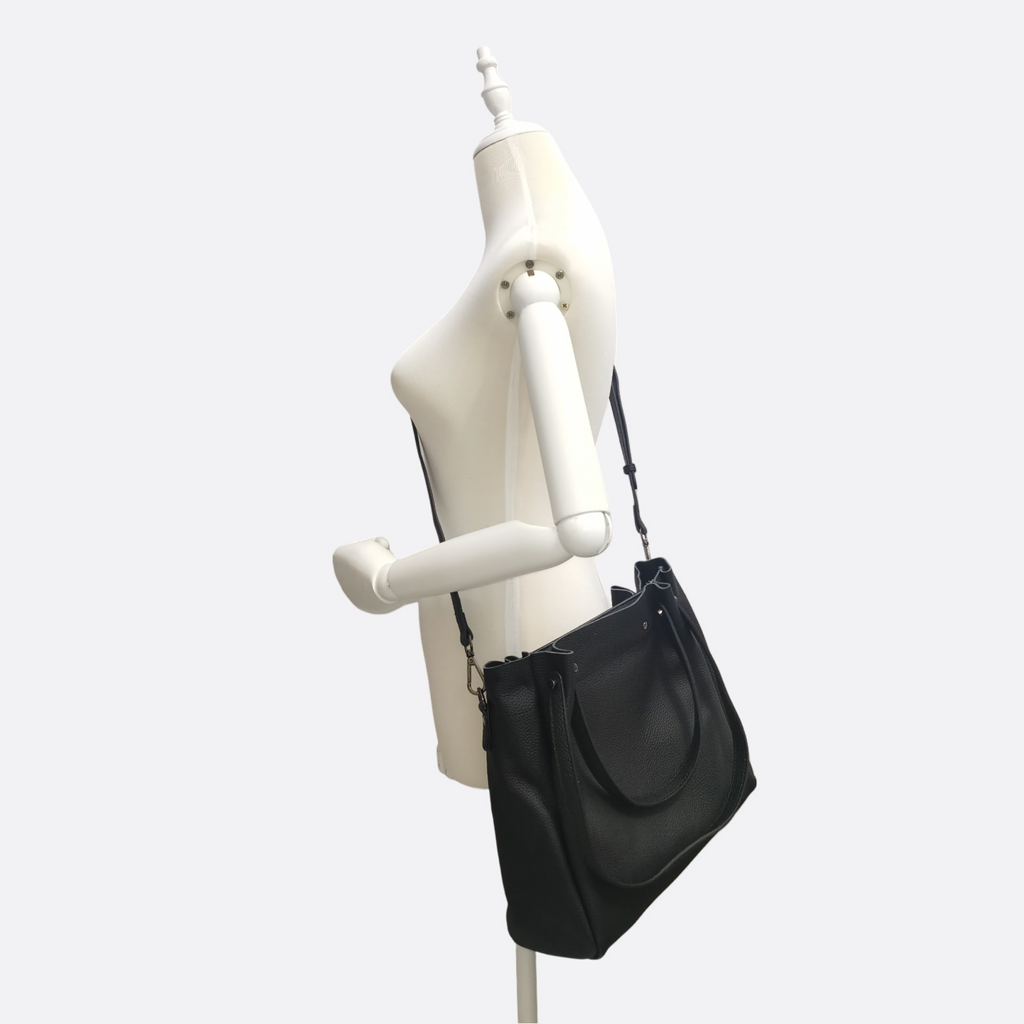Women's genuine cowhide leather handbag Barbara design