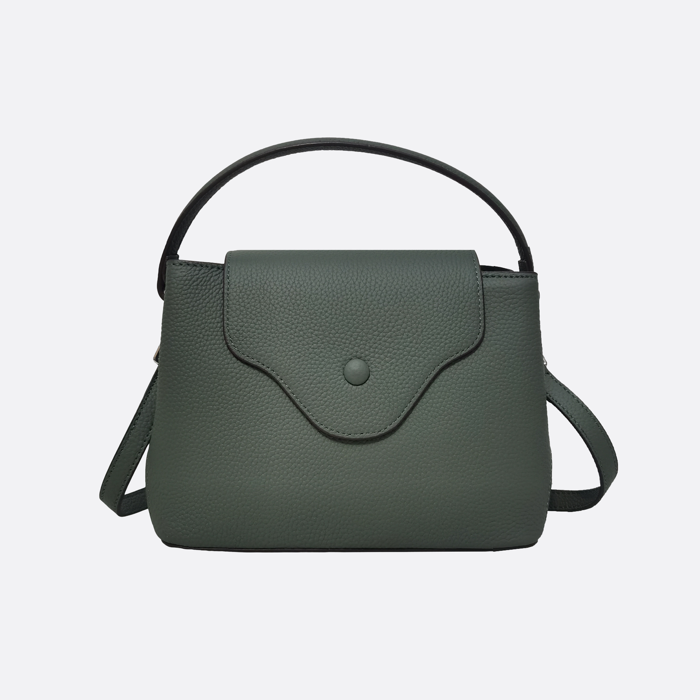 Women's genuine cowhide leather handbag Lorena design
