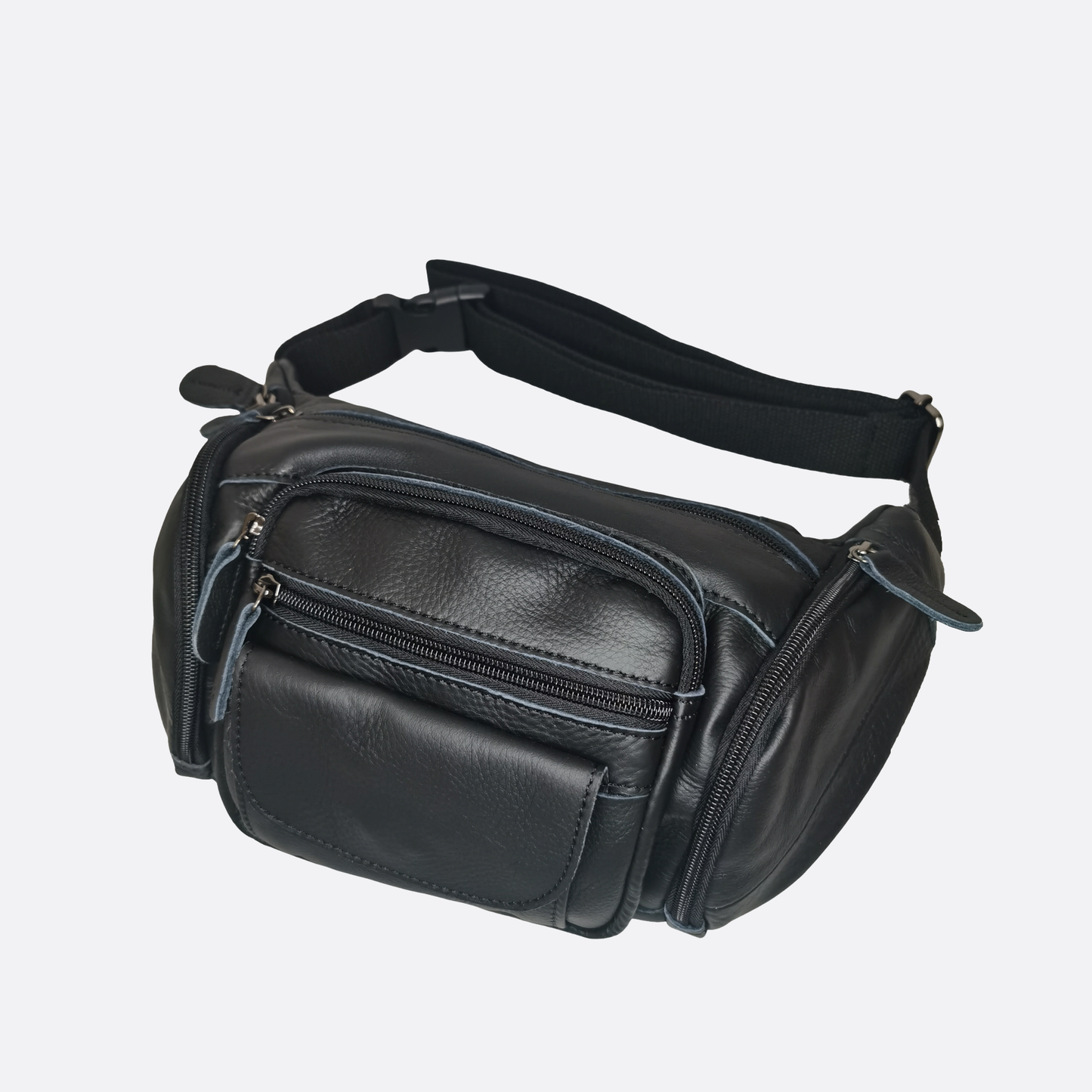 Unisex cowhide leather handbag Vesny pouch design waist bag
