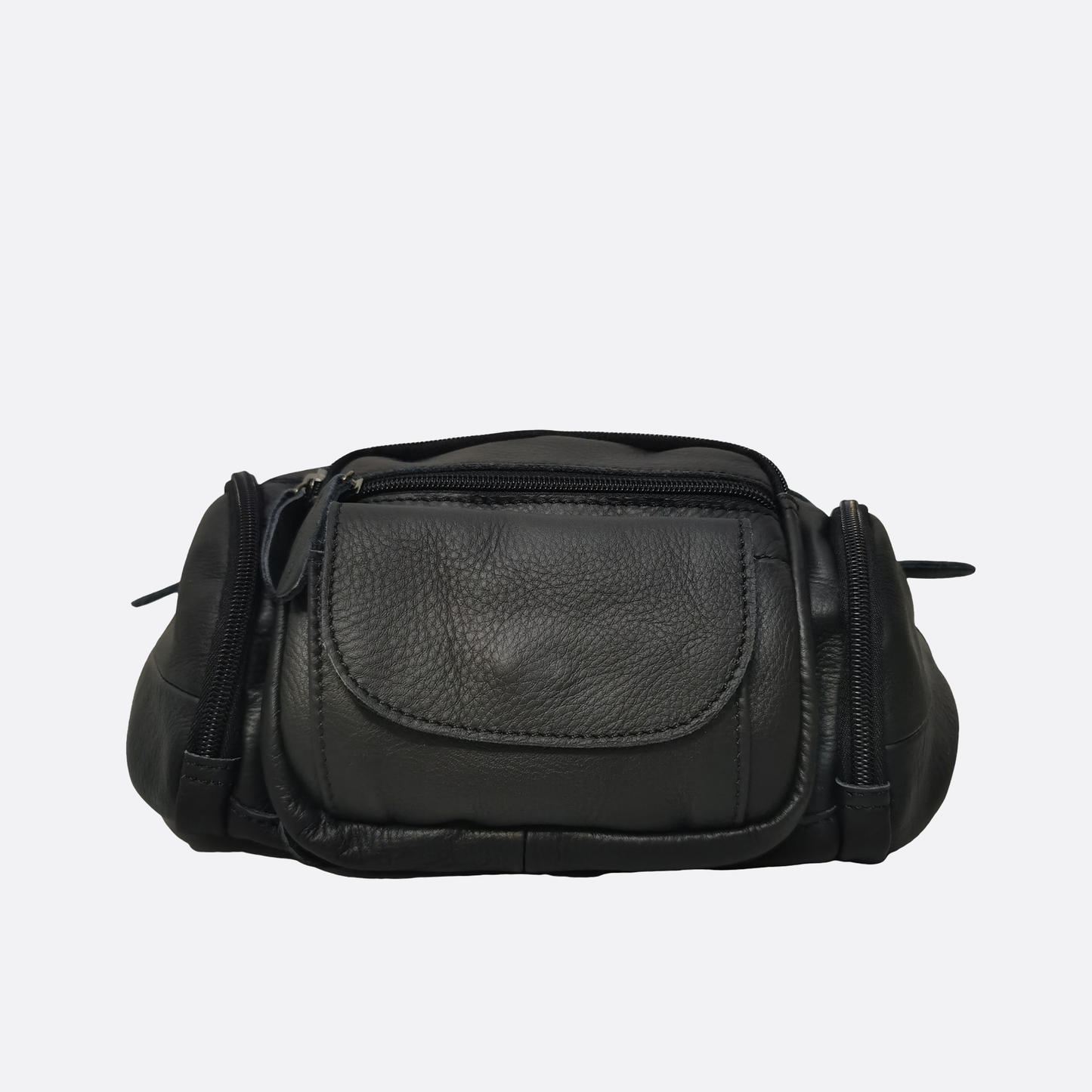 Unisex cowhide leather handbag Vesny pouch design waist bag