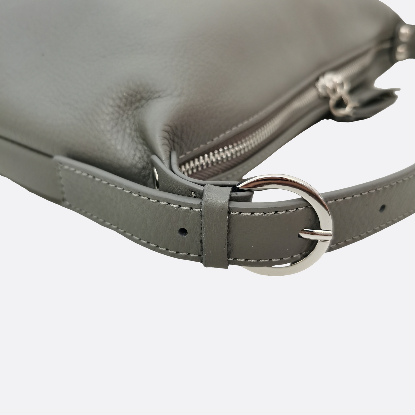 Women's genuine cowhide leather handbag Ingot design