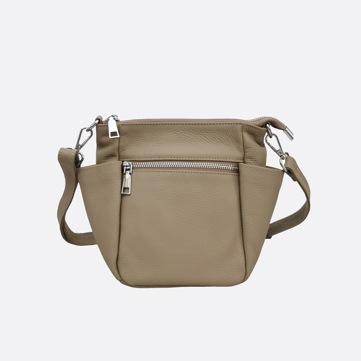 Women's genuine cowhide leather handbag Hayden V2 design