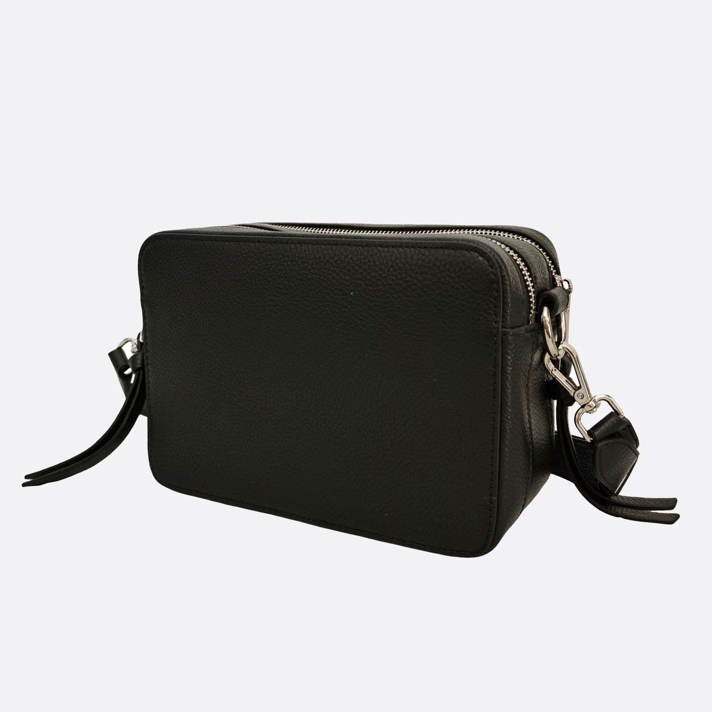 Women's genuine cowhide leather handbag Murca design with pouch