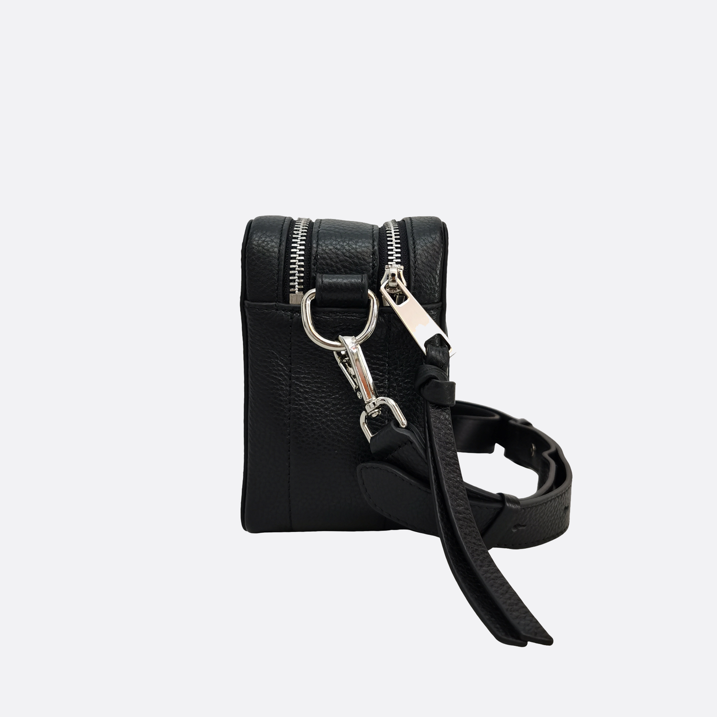 Women's genuine cowhide leather handbag Murca design with pouch