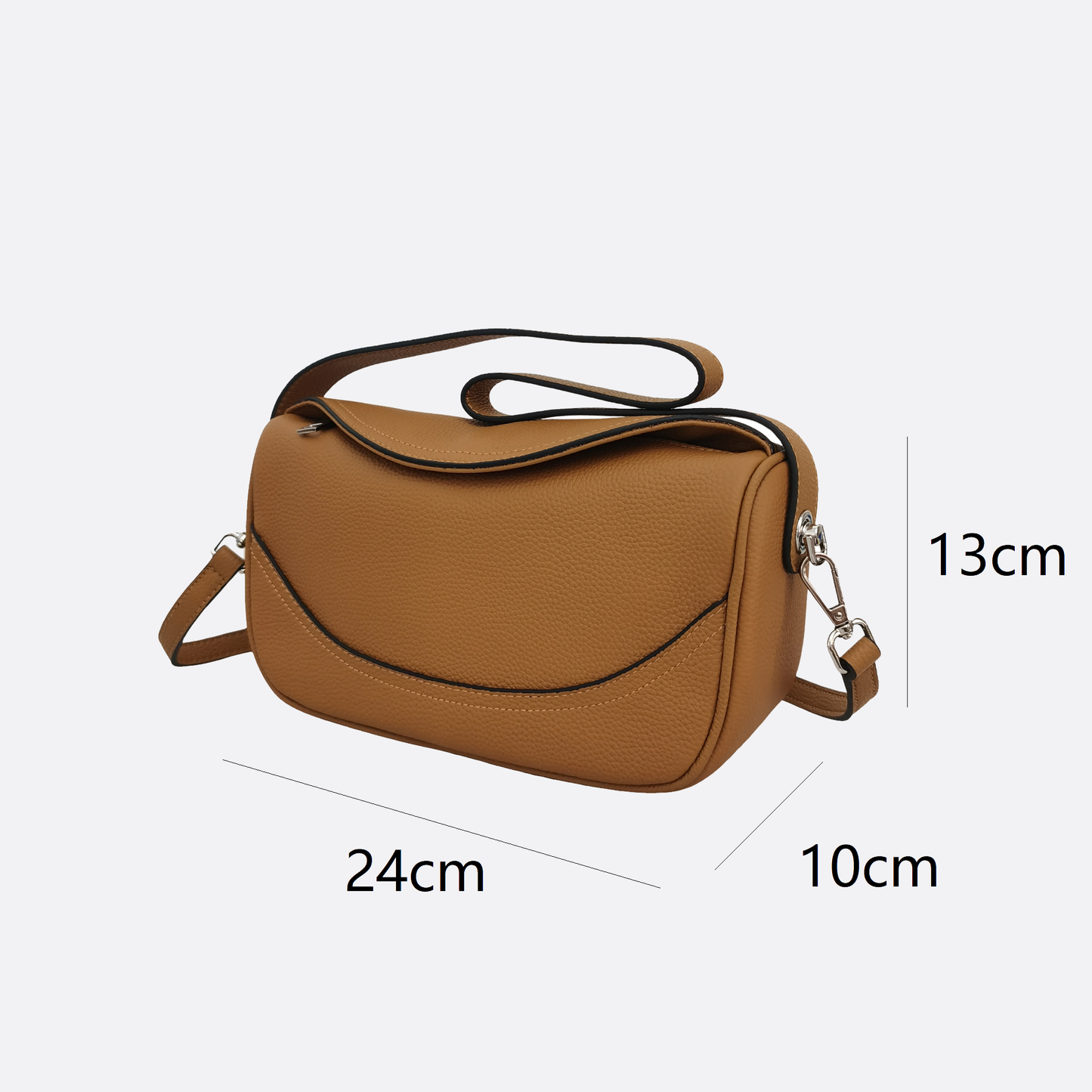 Women's genuine cowhide leather handbag Ingot V3 design