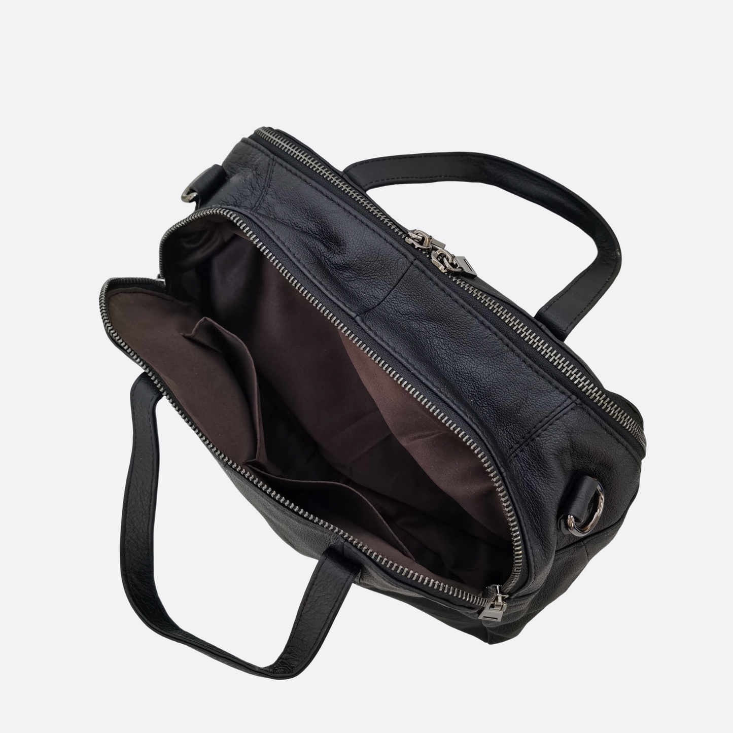 Women's genuine cowhide leather handbag Demi V2 design