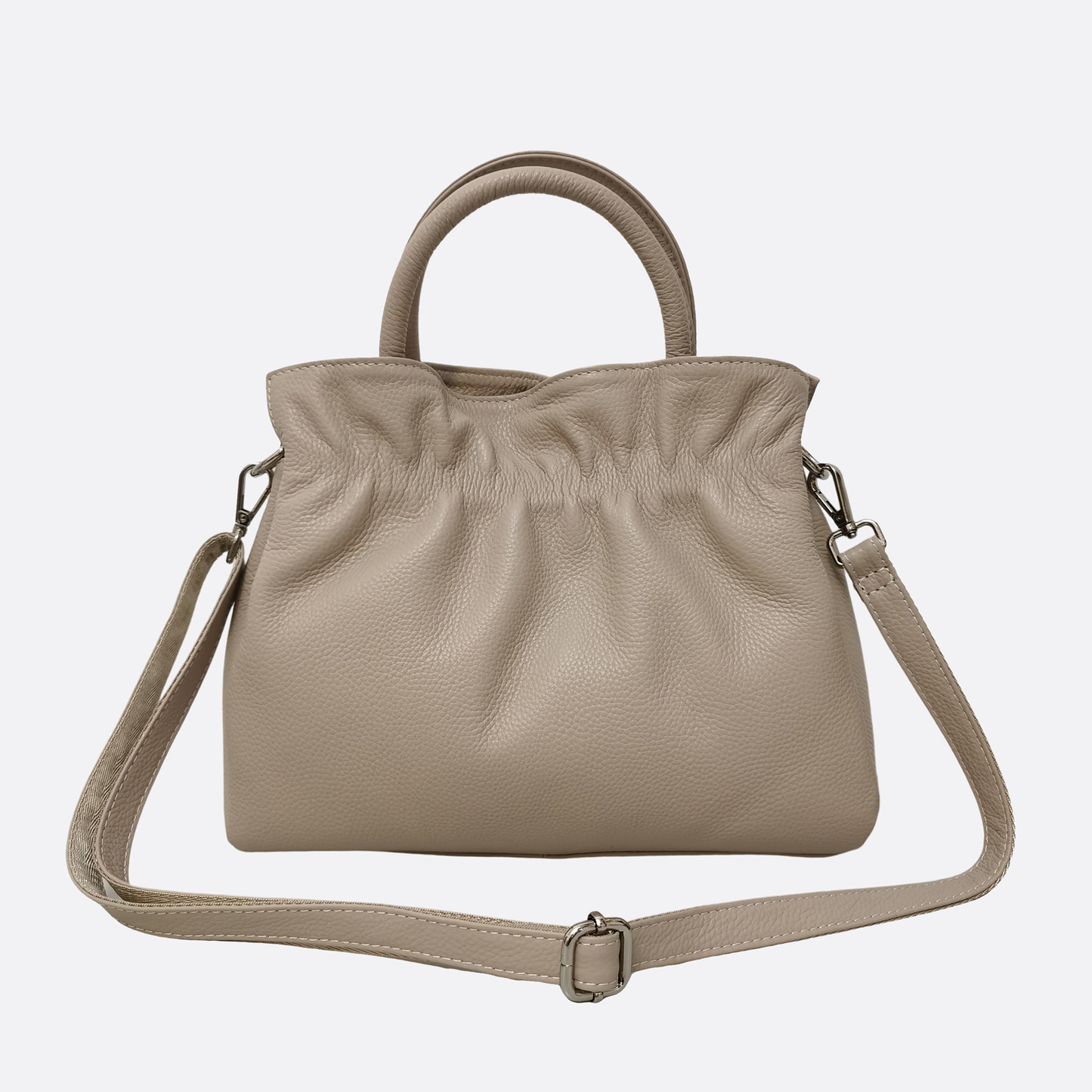 Women's genuine cowhide leather handbag Fuku design