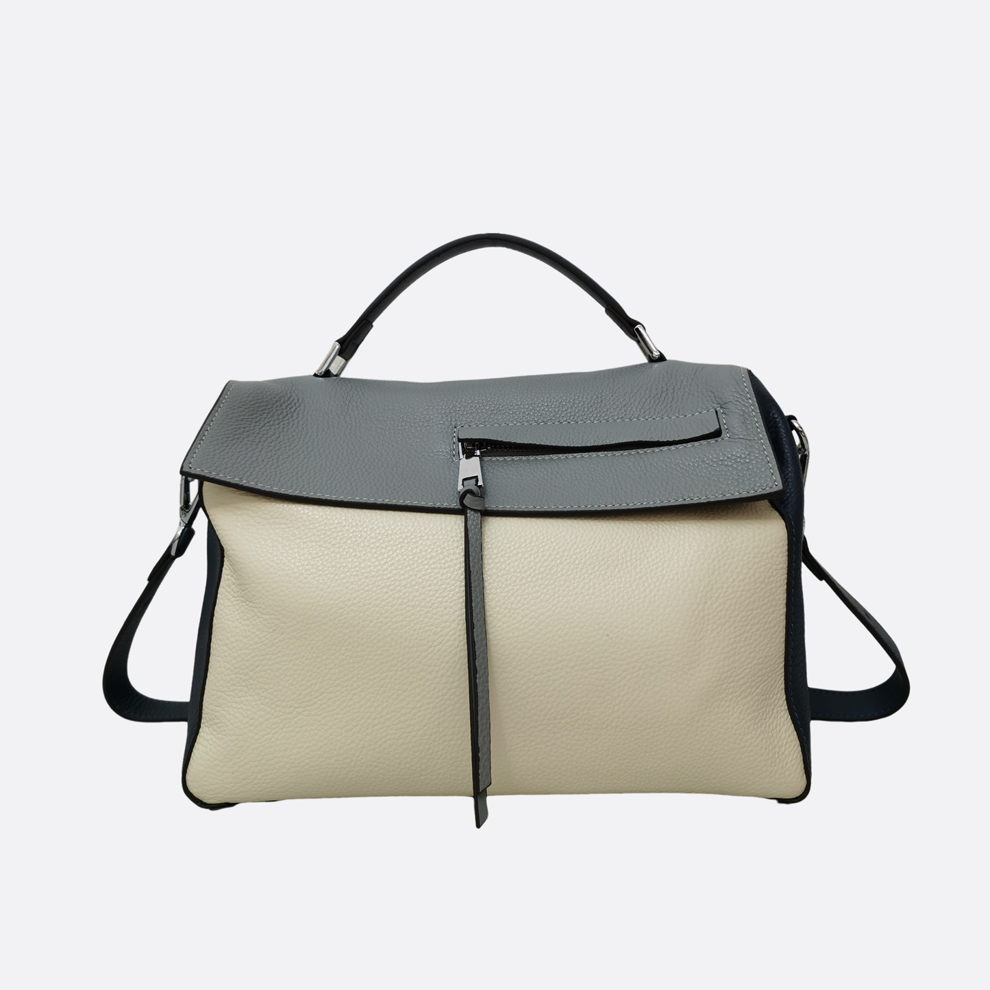 Women's genuine cowhide leather handbag Trika V3 design