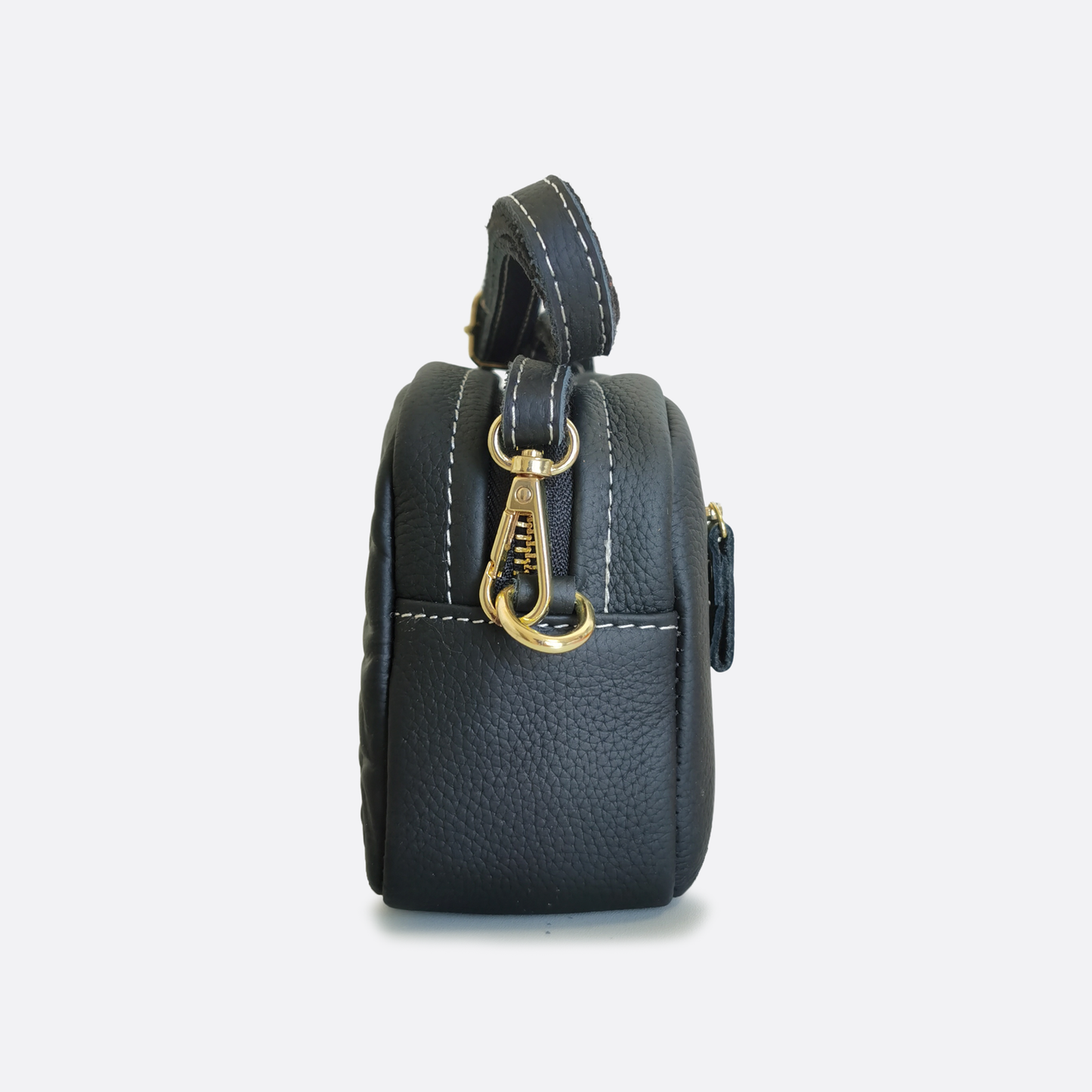 Women's genuine cowhide leather handbag Floral Mini Murca design