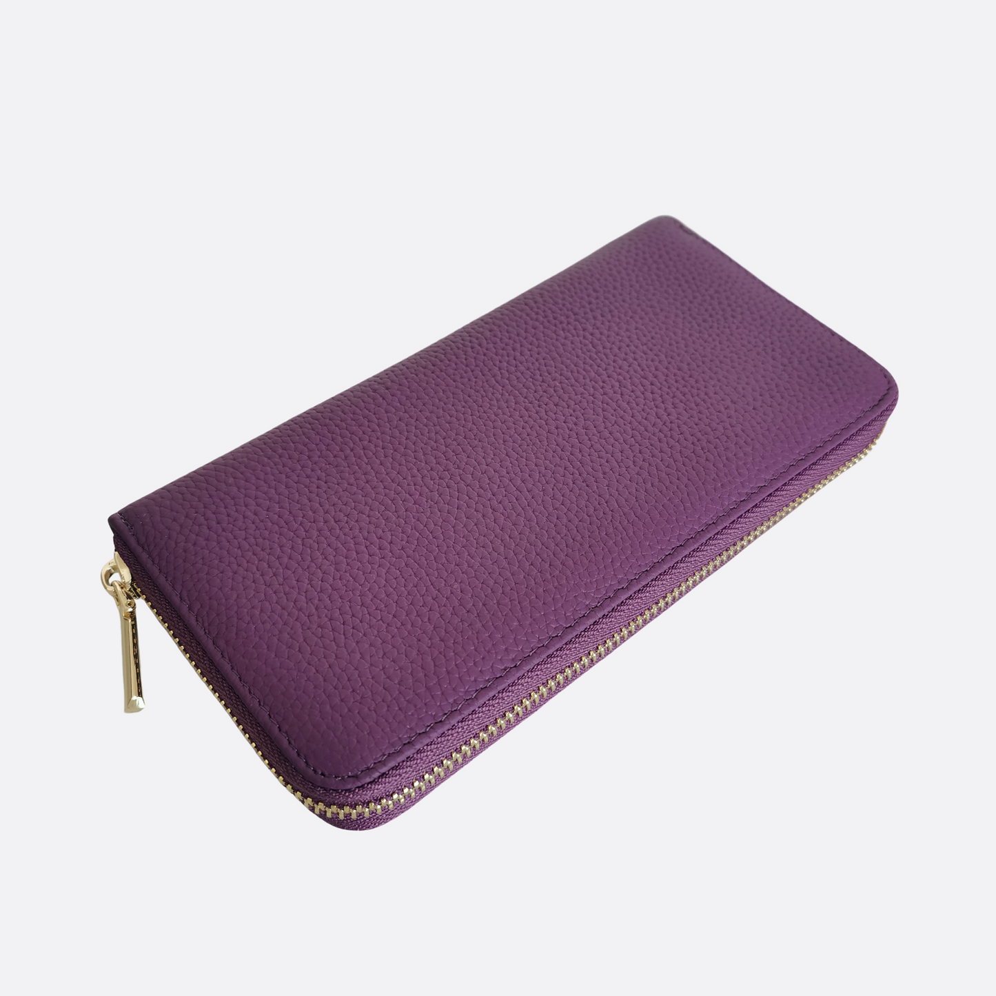 Women's genuine cowhide leather long wallet Metro V2 design