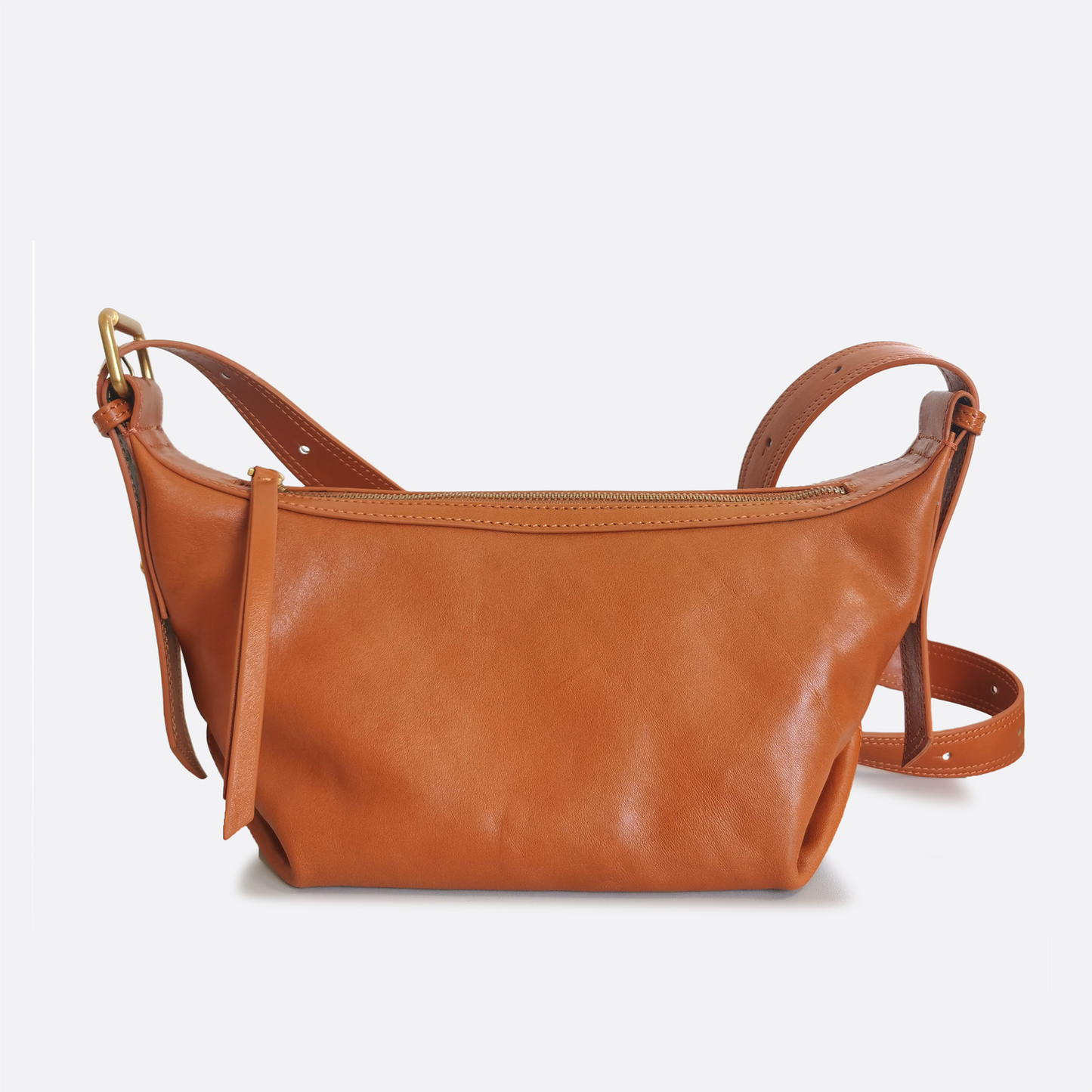 Women's cowhide leather handbag Vesny design sling bag