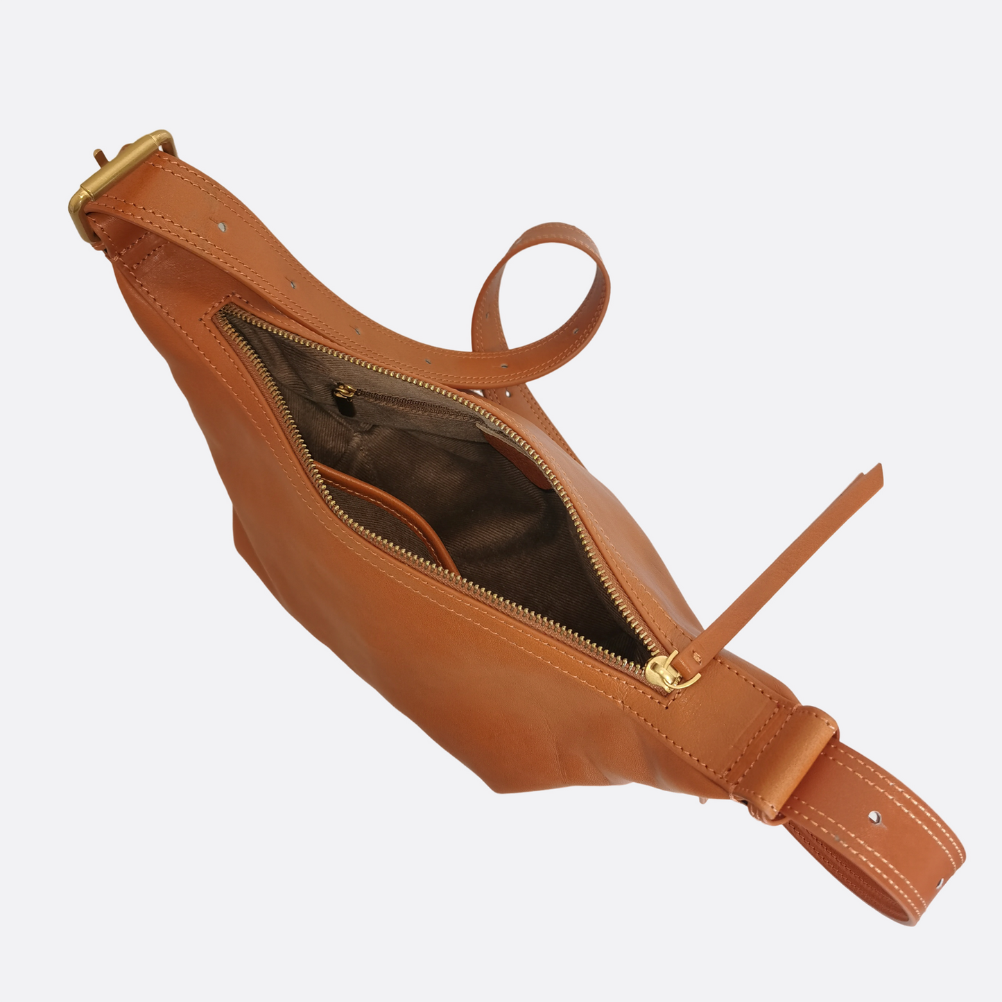 Women's cowhide leather handbag Vesny design sling bag