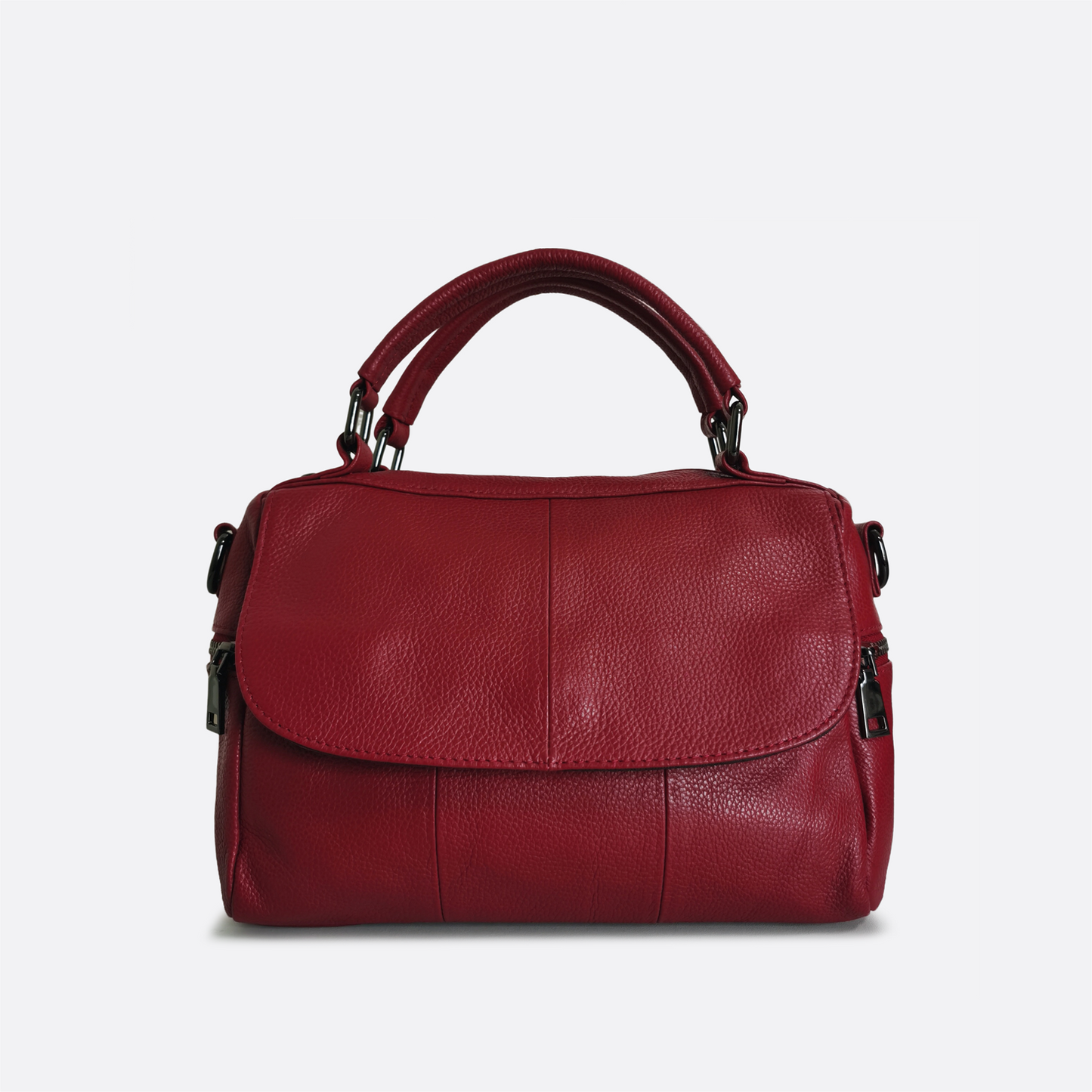 Women's genuine cowhide leather handbag rita design