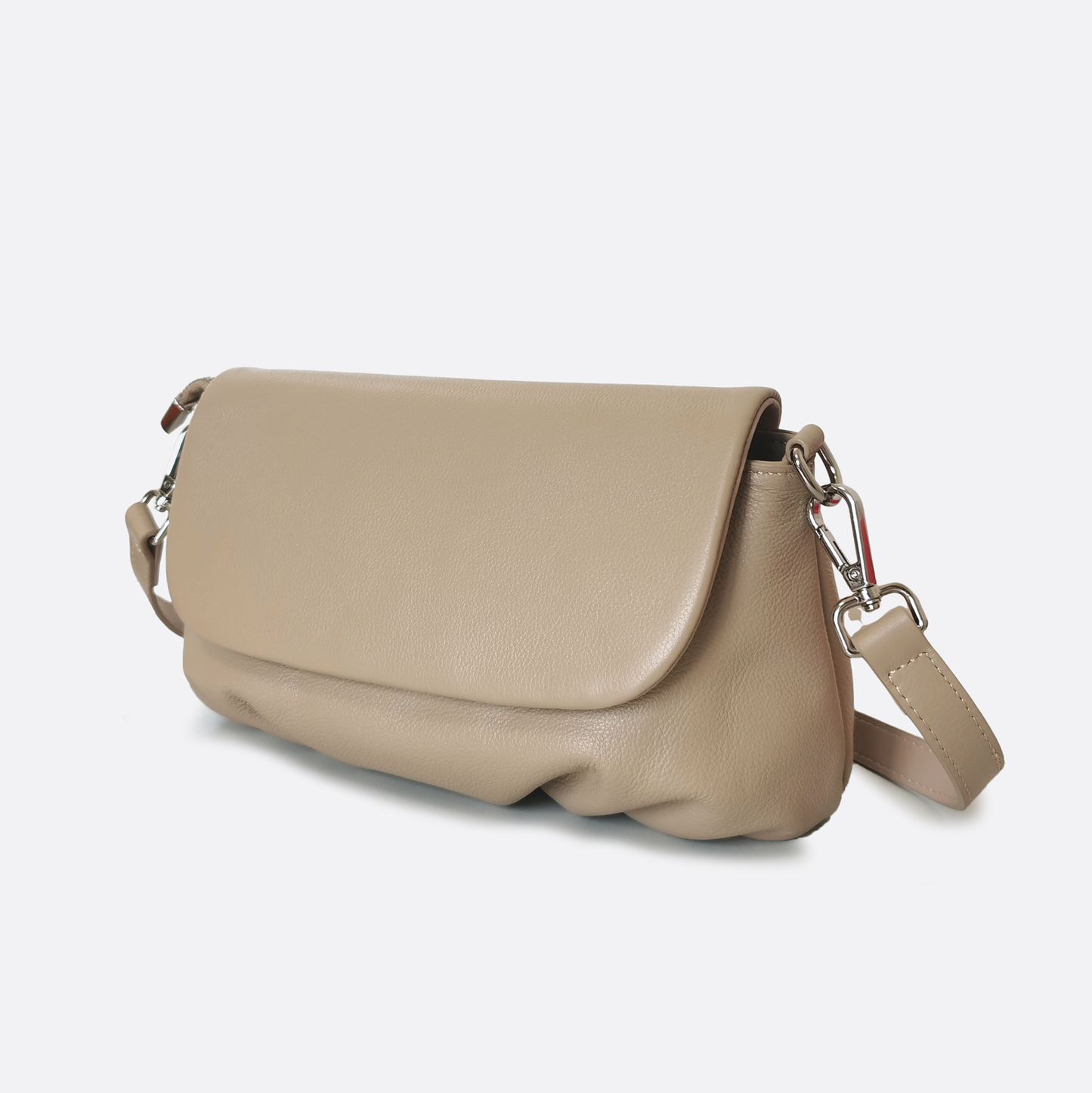 Women's genuine cowhide leather messenger satchel bag handbag Boite V2 design