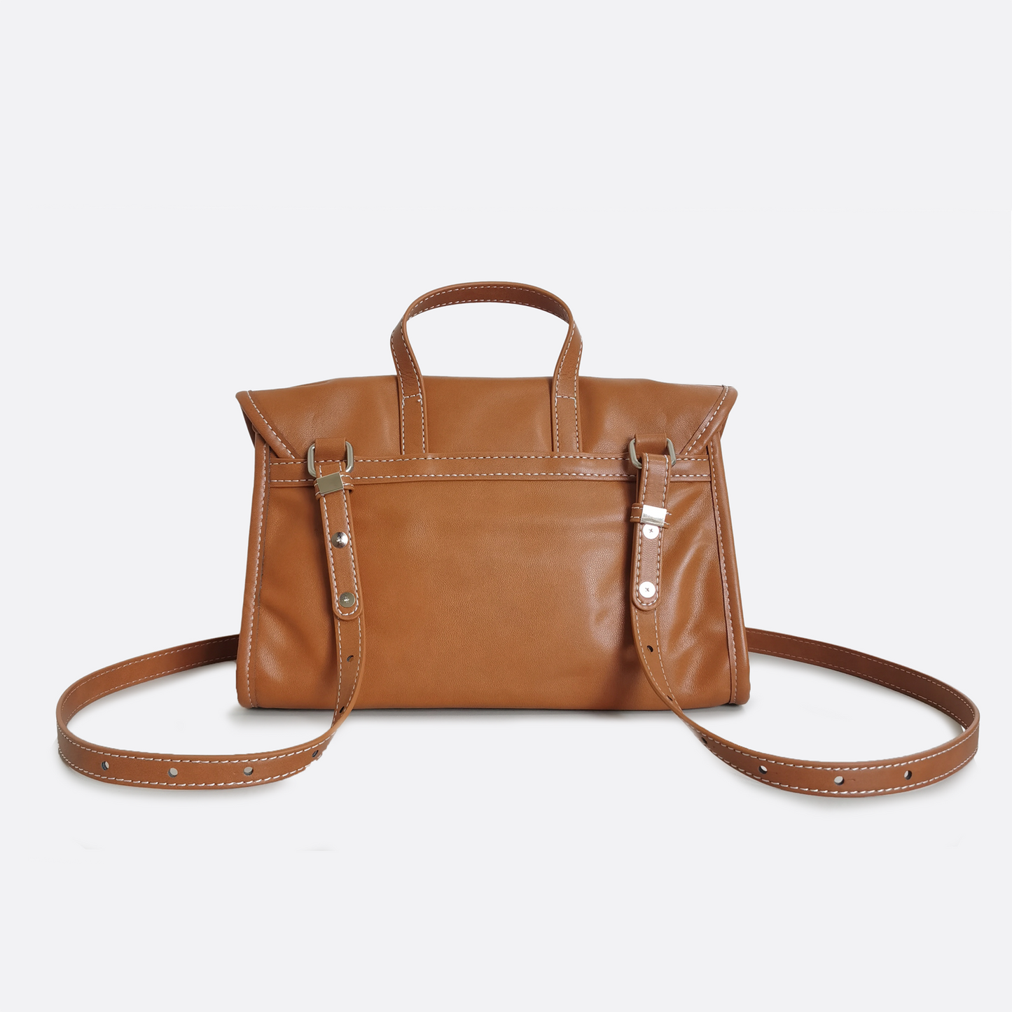 Women's genuine cowhide leather handbag/backpack Torba V4 design