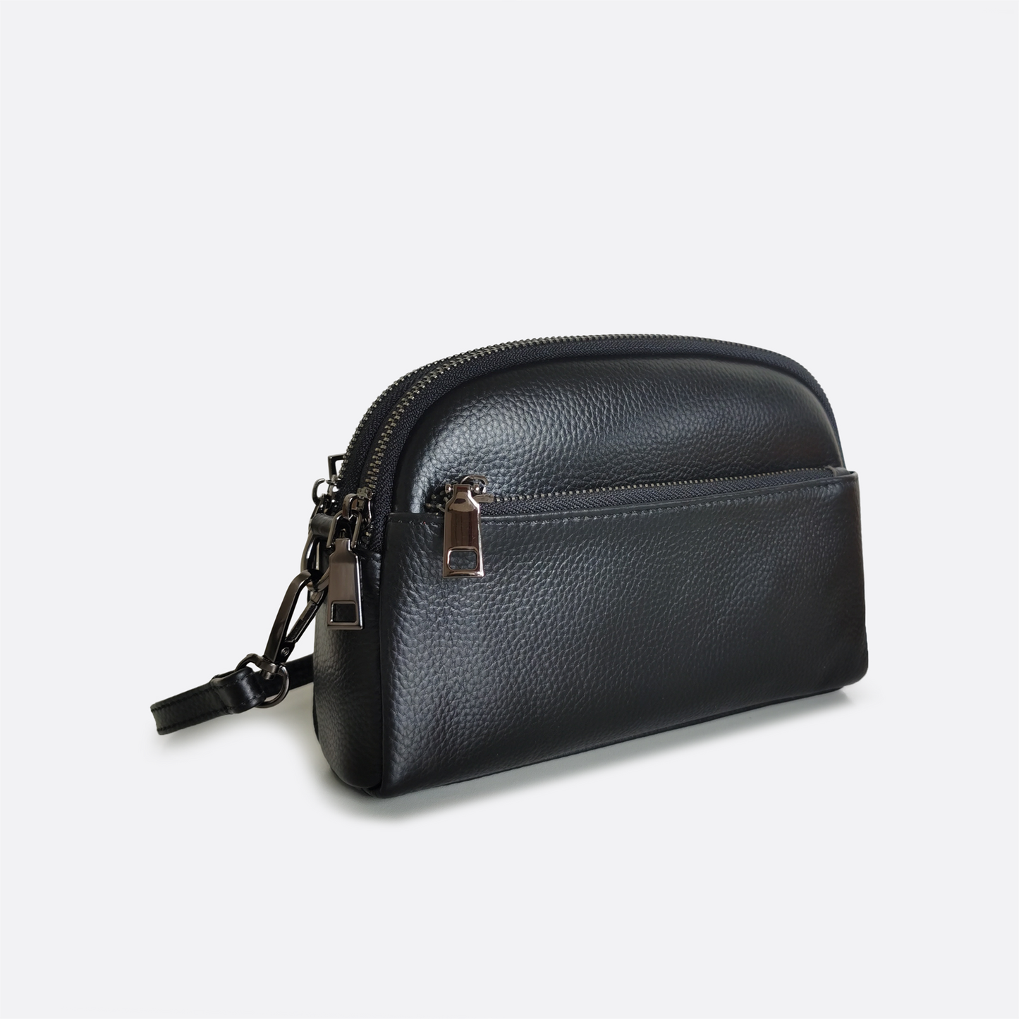 Women's genuine cowhide leather handbag Crescent V2 design