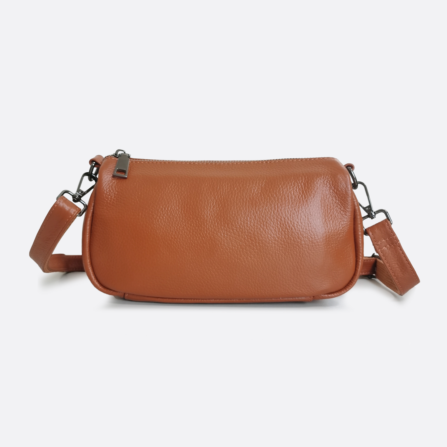 Women's genuine cowhide leather handbag Carly V2 design