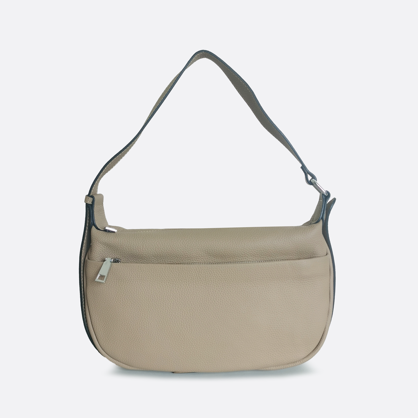 Women's genuine cowhide leather saddle handbag Edgar design