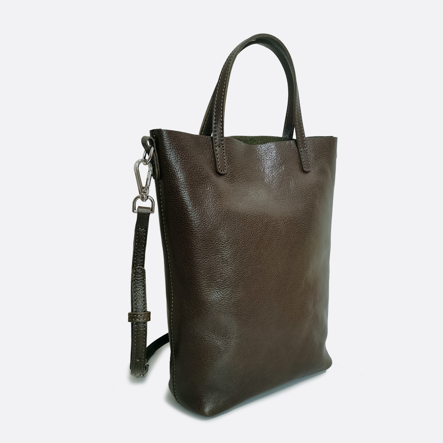 Women's genuine cowhide leather Handbag Perry design