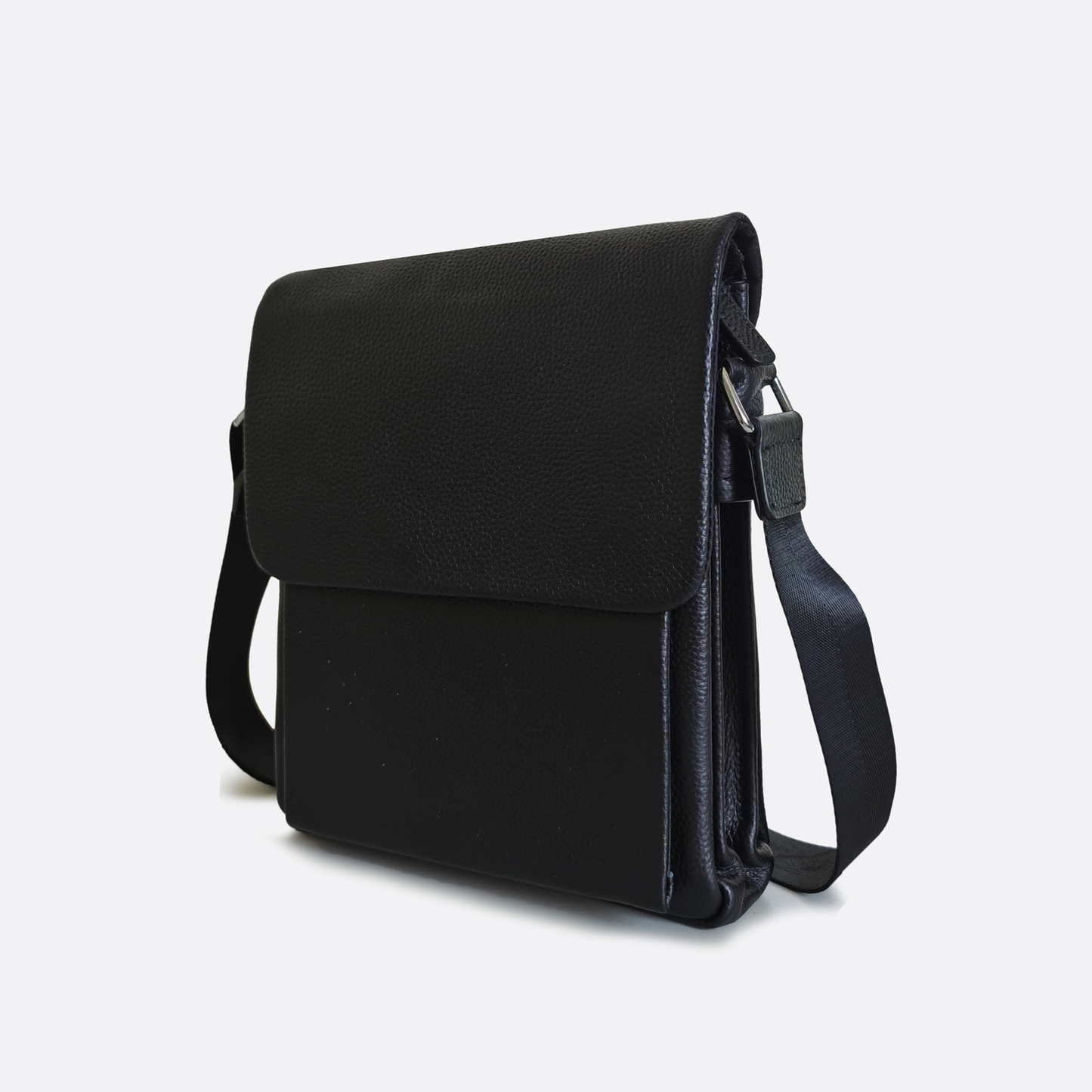 Flap design V2 genuine cowhide leather sling bag