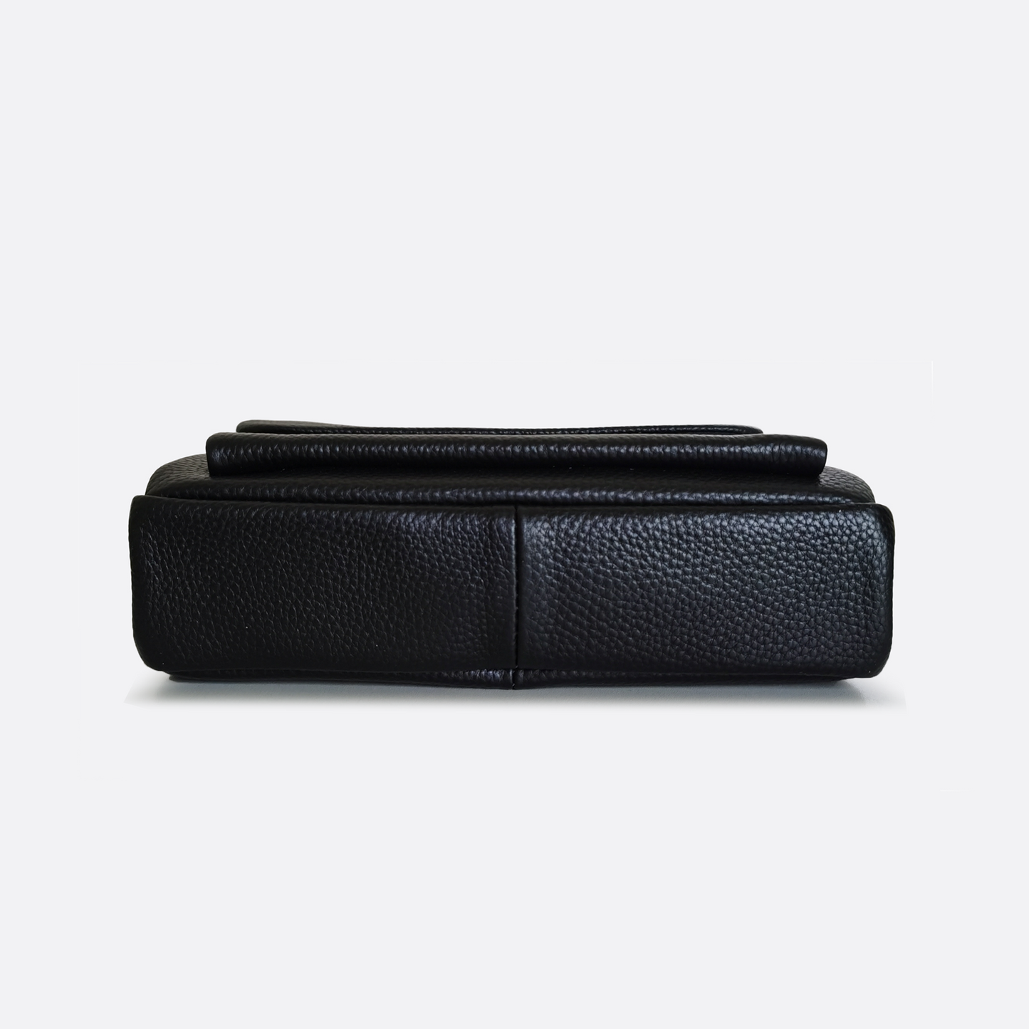 Flap design V2 genuine cowhide leather sling bag