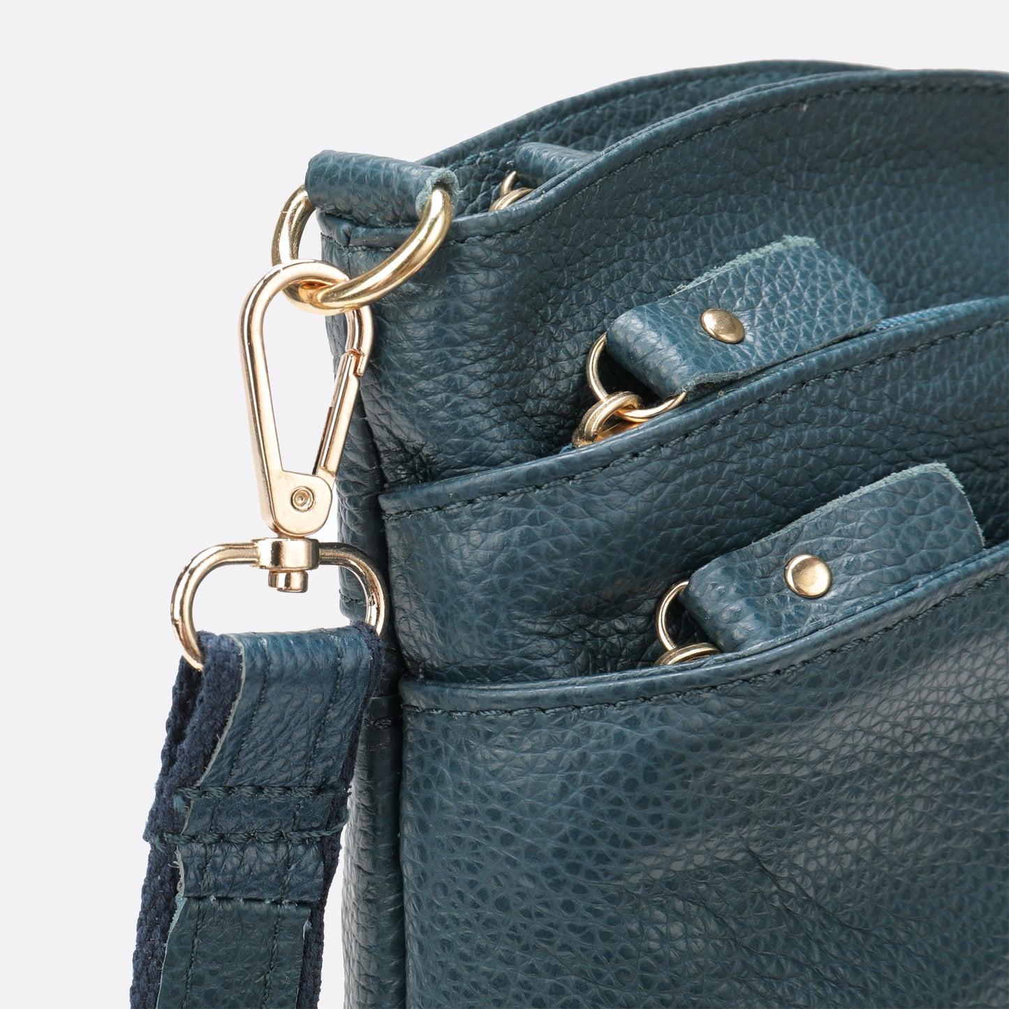 Women's genuine cowhide leather handbag Hayden design