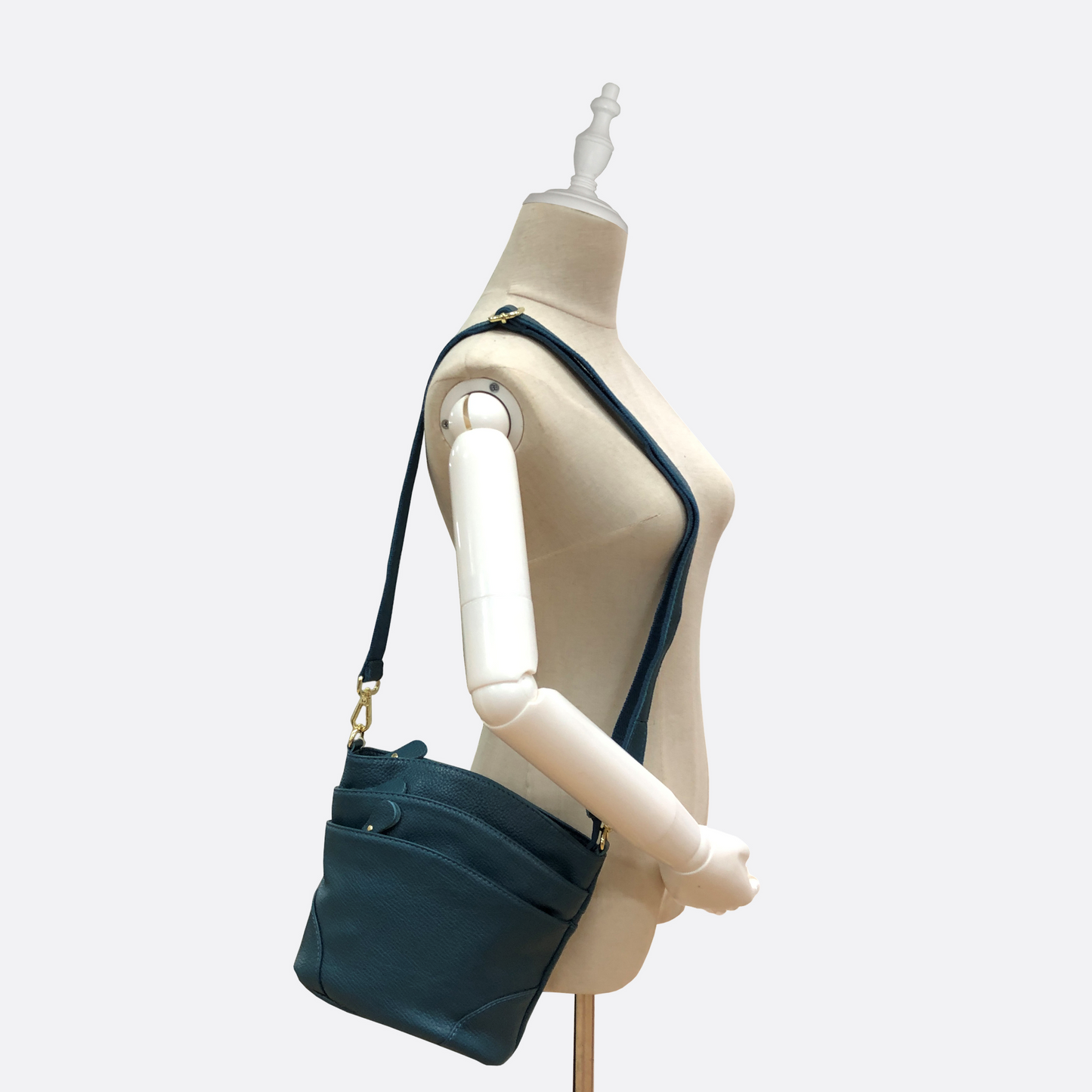 Women's genuine cowhide leather handbag Hayden design