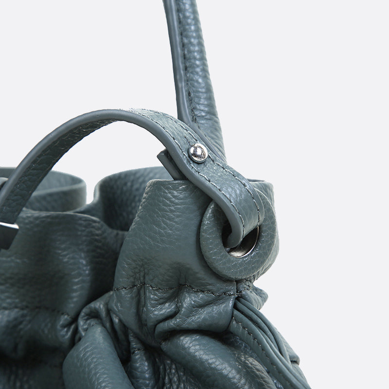 Women's genuine cowhide leather handbag Fuku V2 design