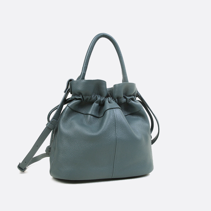 Women's genuine cowhide leather handbag Fuku V2 design