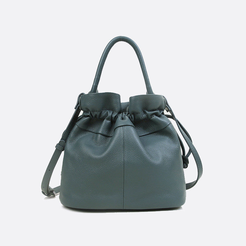 Women's genuine cowhide leather handbag Fuku V2 design