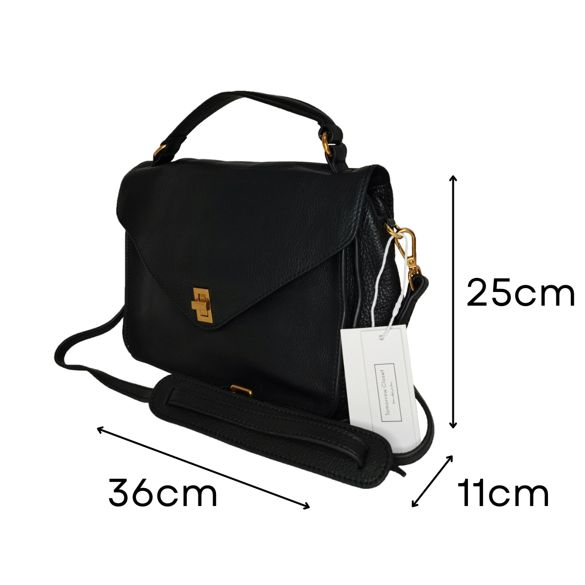 Women's genuine cowhide leather handbag Torba design