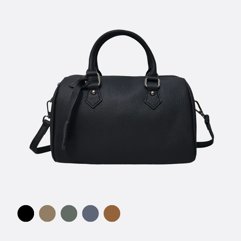 Women's genuine cowhide leather handbag Belle design