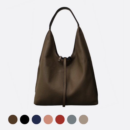 Women's genuine cowhide leather Hobo handbag Dilla design