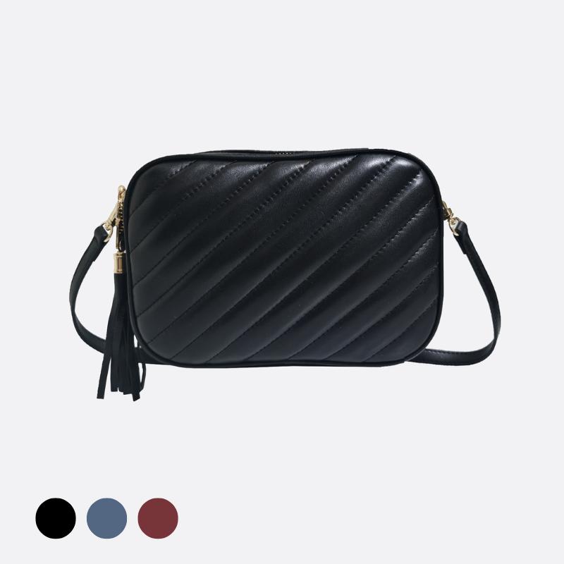 Women's genuine Lambskin handbag Falten Murca design