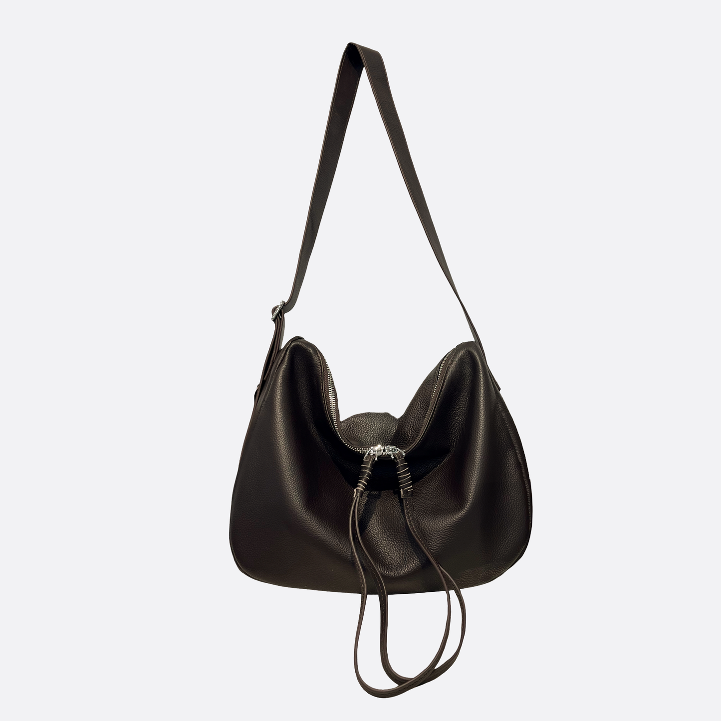 Women's genuine cowhide leather handbag Shell design