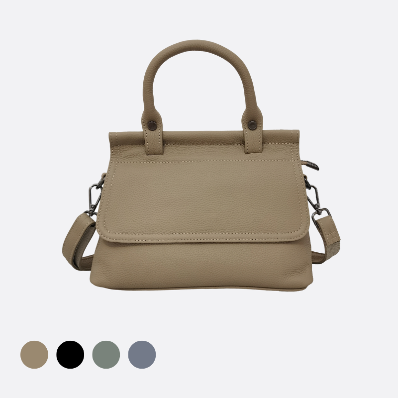 Women's genuine cowhide leather Handbag Perry V5 design