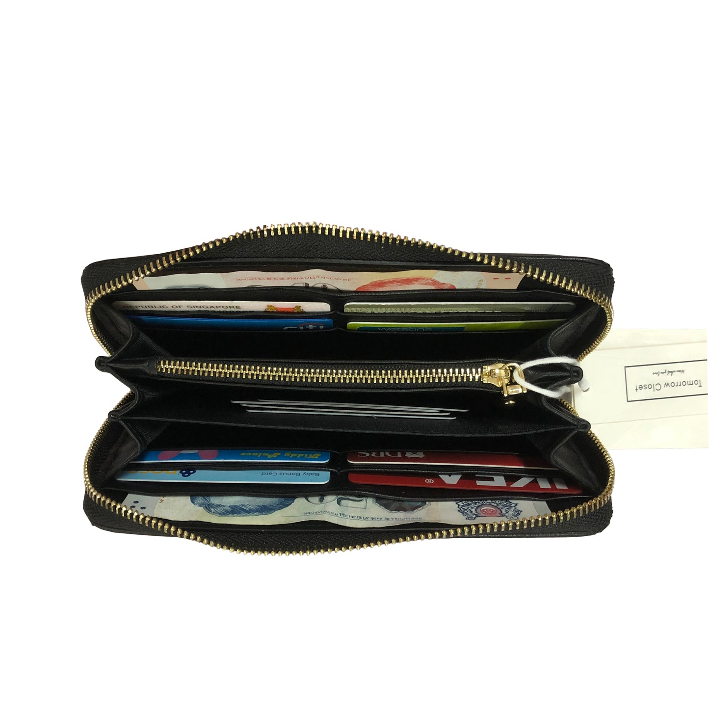 Women's genuine cowhide leather wallet Vyar design by Tomorrow Closet
