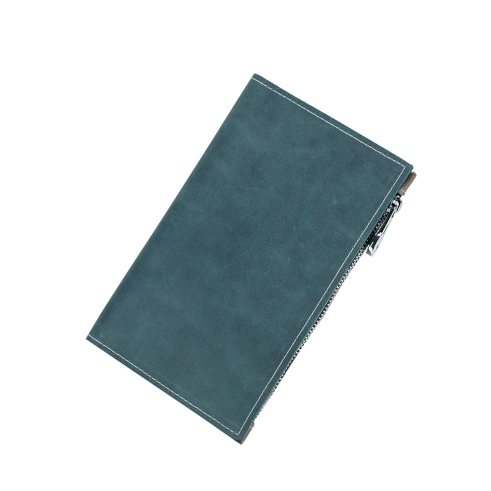 Unisex leather passport/card holder/wallet travel pouch