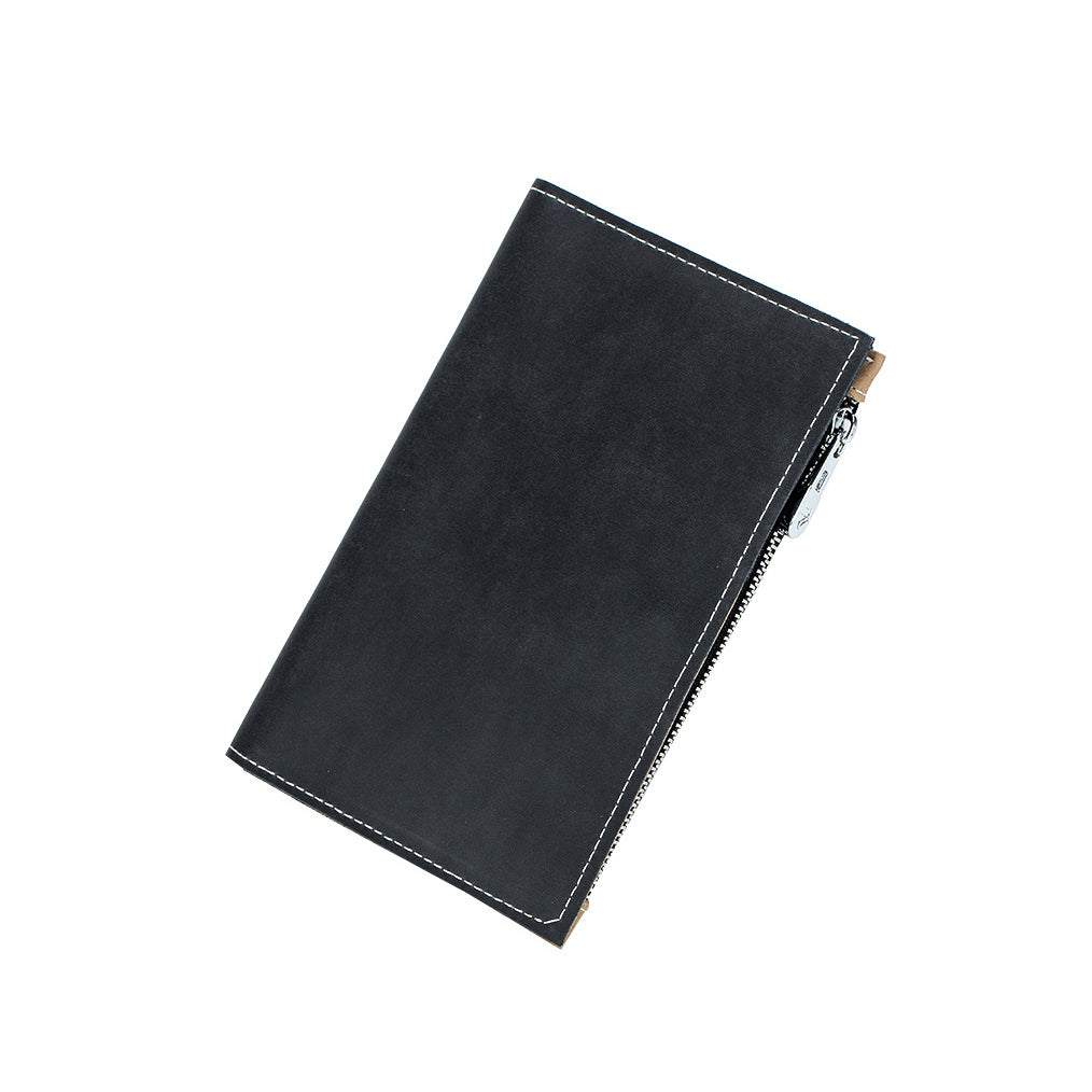 Unisex leather passport/card holder/wallet travel pouch